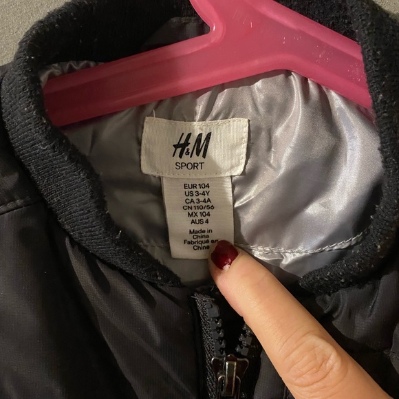 H&M Bomber coat boy size 3-4T - Picture 3 of 4